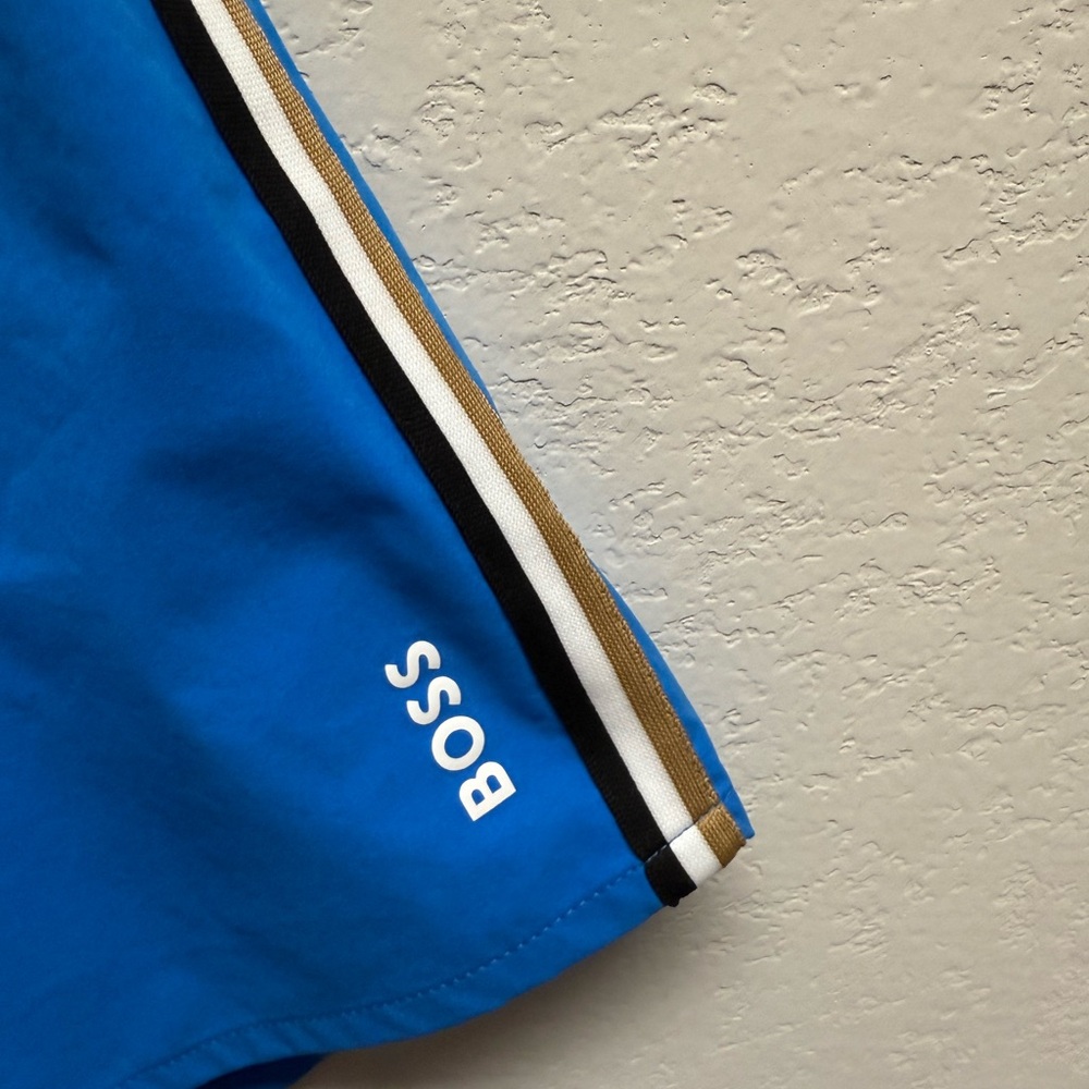 BOSS Drawstring Logo Swimming Trunks - Picture 5 of 9